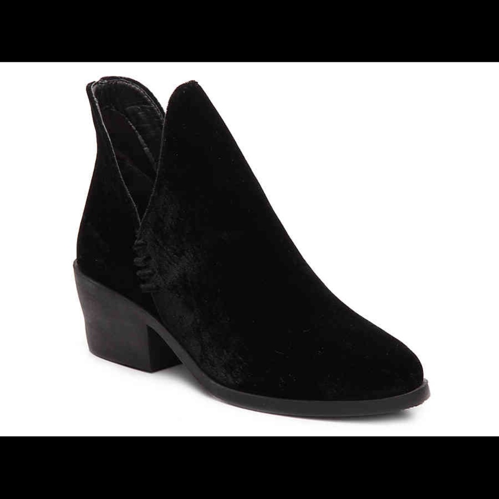 Velvet v cut Briel booties